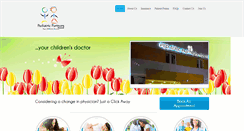 Desktop Screenshot of pediatricpartnersng.com